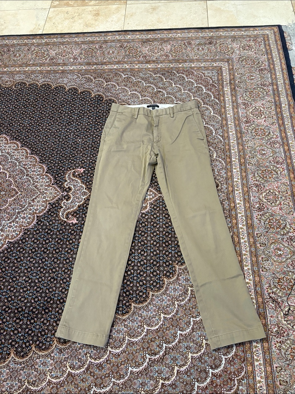 Banana Republic Tan Aiden Chino Pants